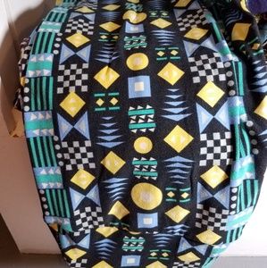 Lularoe TC leggings geometric shapes